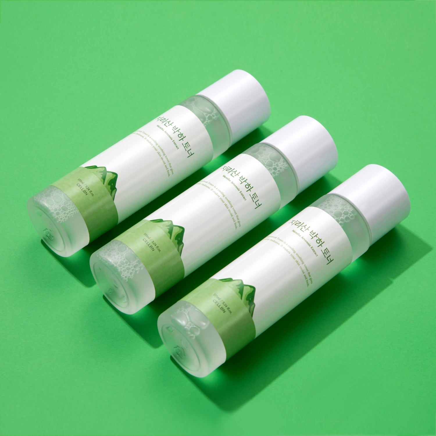 piyonna Jirisan Mint Toner 155ml Soin de la peau Lotion tonique Lotion tonique