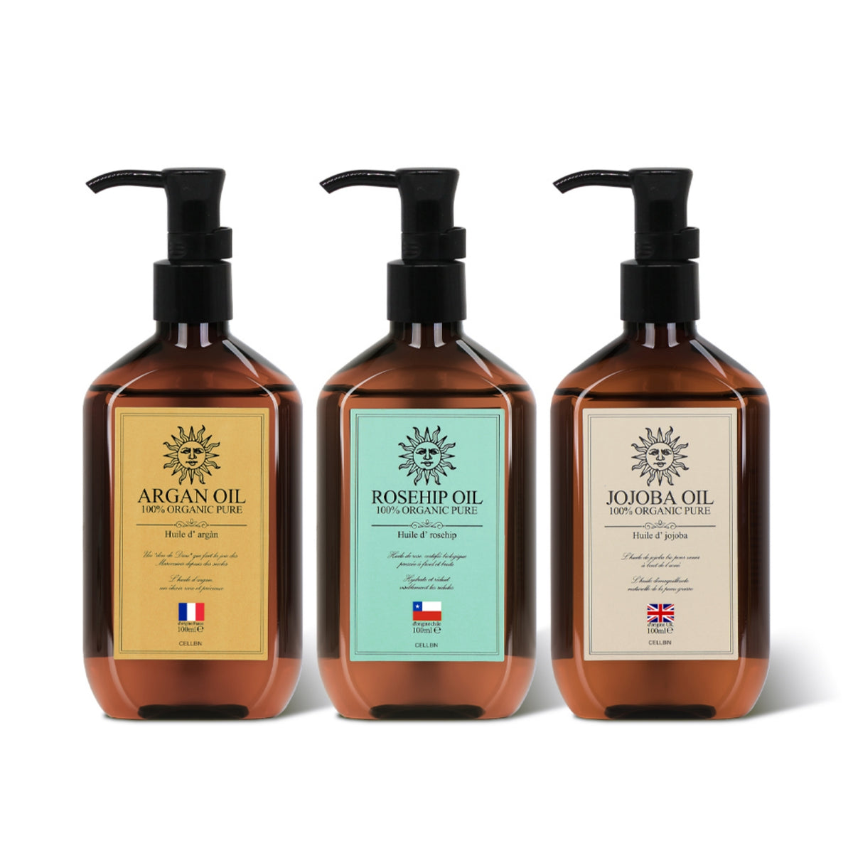 piyonna Jojoba Oil 100% Face Oil 100ml Soin de la peau Lotion Huile visage