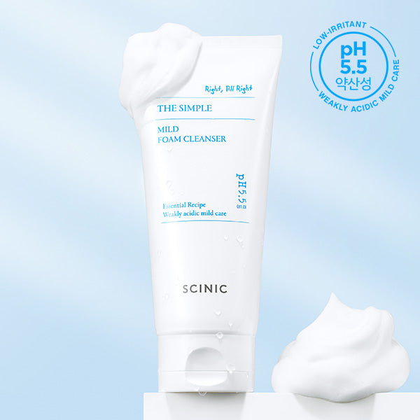 piyonna Cynic The Simple Mild Foam Cleanser 120ml Soins visage Démaquillage Mousse nettoyante