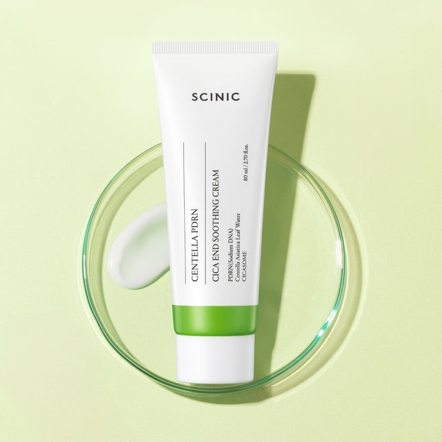 piyonna Scinic Centella PDRN Cica End Soothing Cream 10ml Soins visage Crème