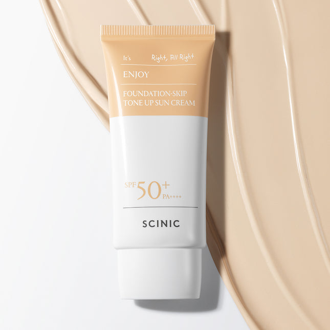 piyonna Scinic Enjoy Fade Skip Tone-Up Sun Cream 50g SPF50+PA++++ Sun Care Sun Lotion