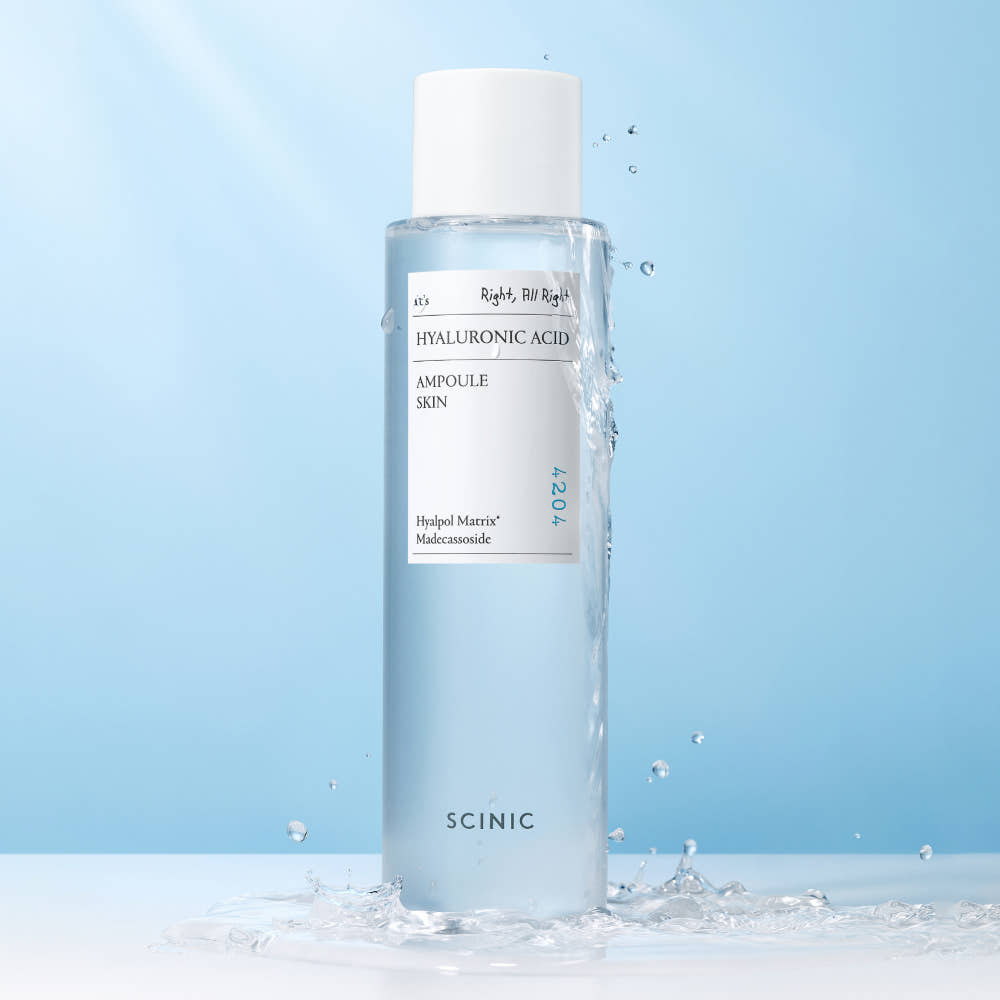 piyonna Scinic Hyaluronic Acid Ampoule Skin Toner 300ml Soins visage Toner Lotion tonique