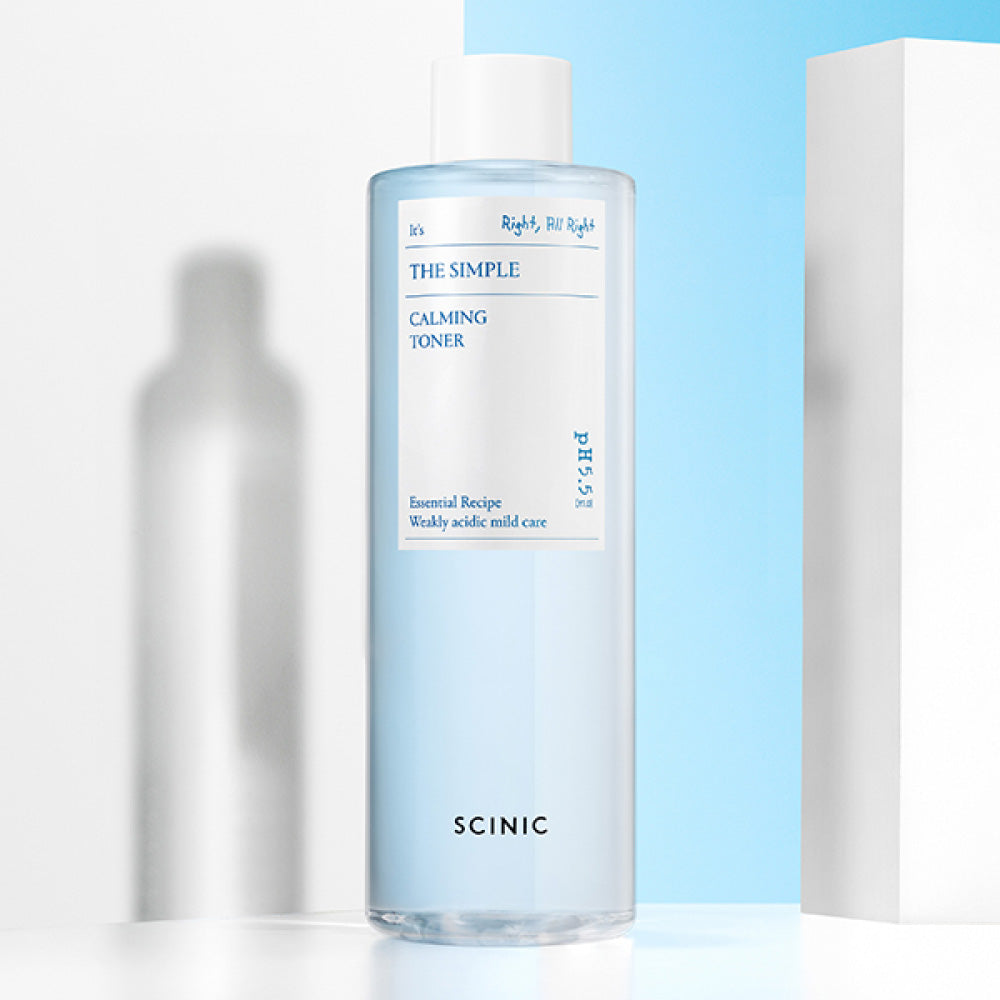 piyonna Scinic The Simple Calming Toner 500ml Soins visage Toner Lotion tonique