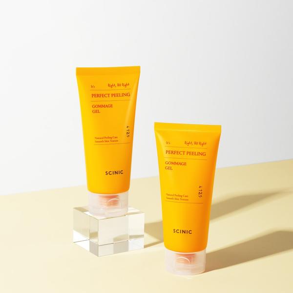 piyonna Scinic Perfect Peeling Gommage Gel 120ml Soins visage Démaquillage Gommage