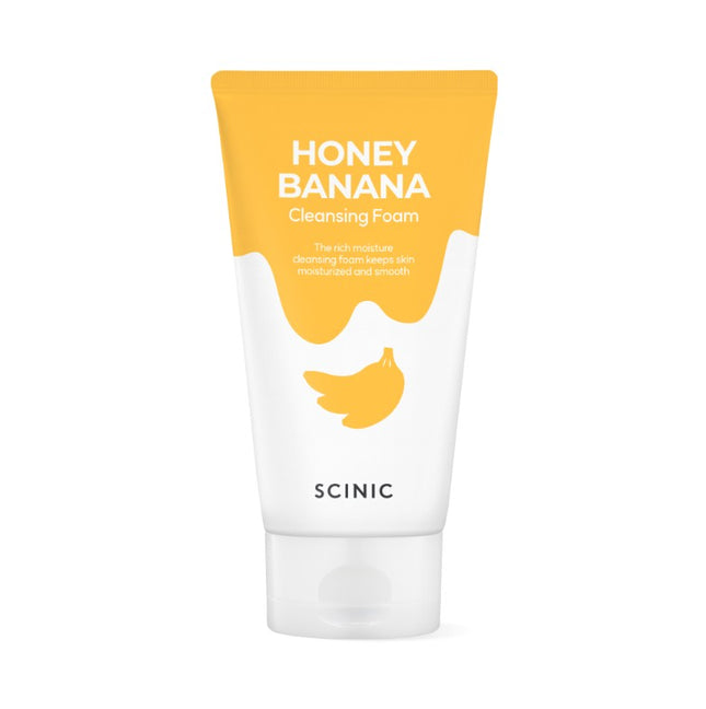 piyonna Scinic Honey Banana Cleansing Foam 150ml Soins visage Démaquillage Mousse nettoyante