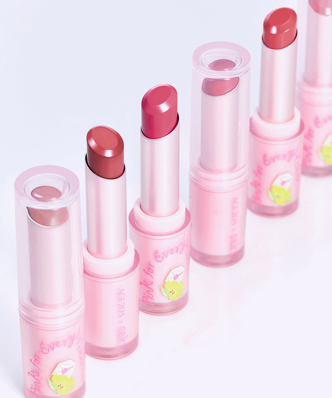 piyonna Pink For Every Heart Edition Careglow Lip Balm Maquillage Lèvres Soin & Baume à lèvres