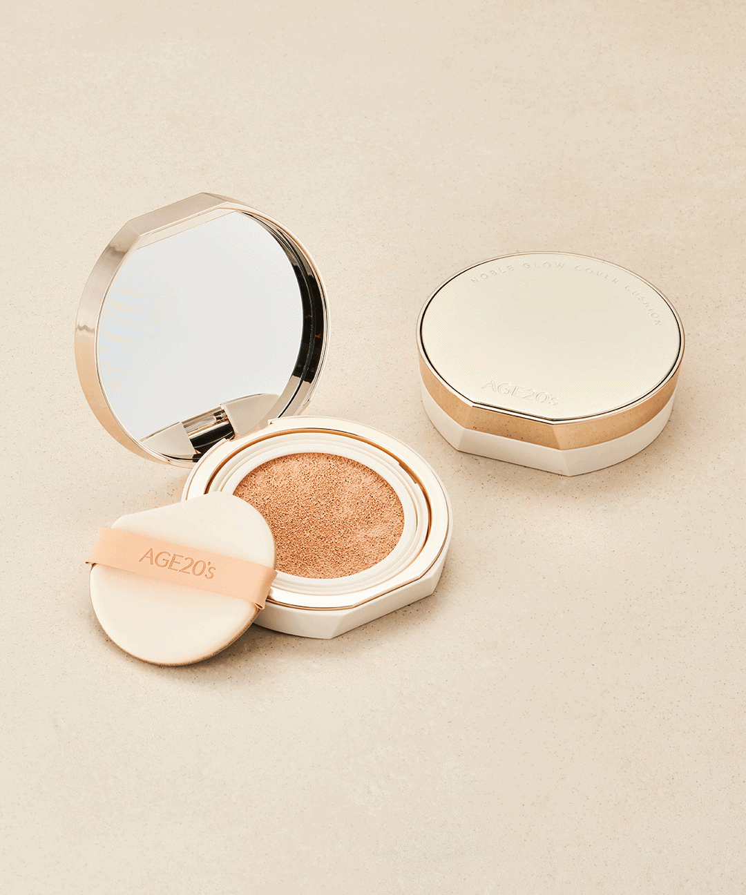 piyonna Noble Glow Cover Cushion with Refill Maquillage Teint Cushion