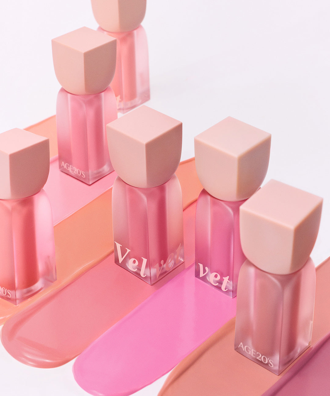 piyonna Velvet Haze Liquid Blusher 6 Colors Maquillage Joues Blush