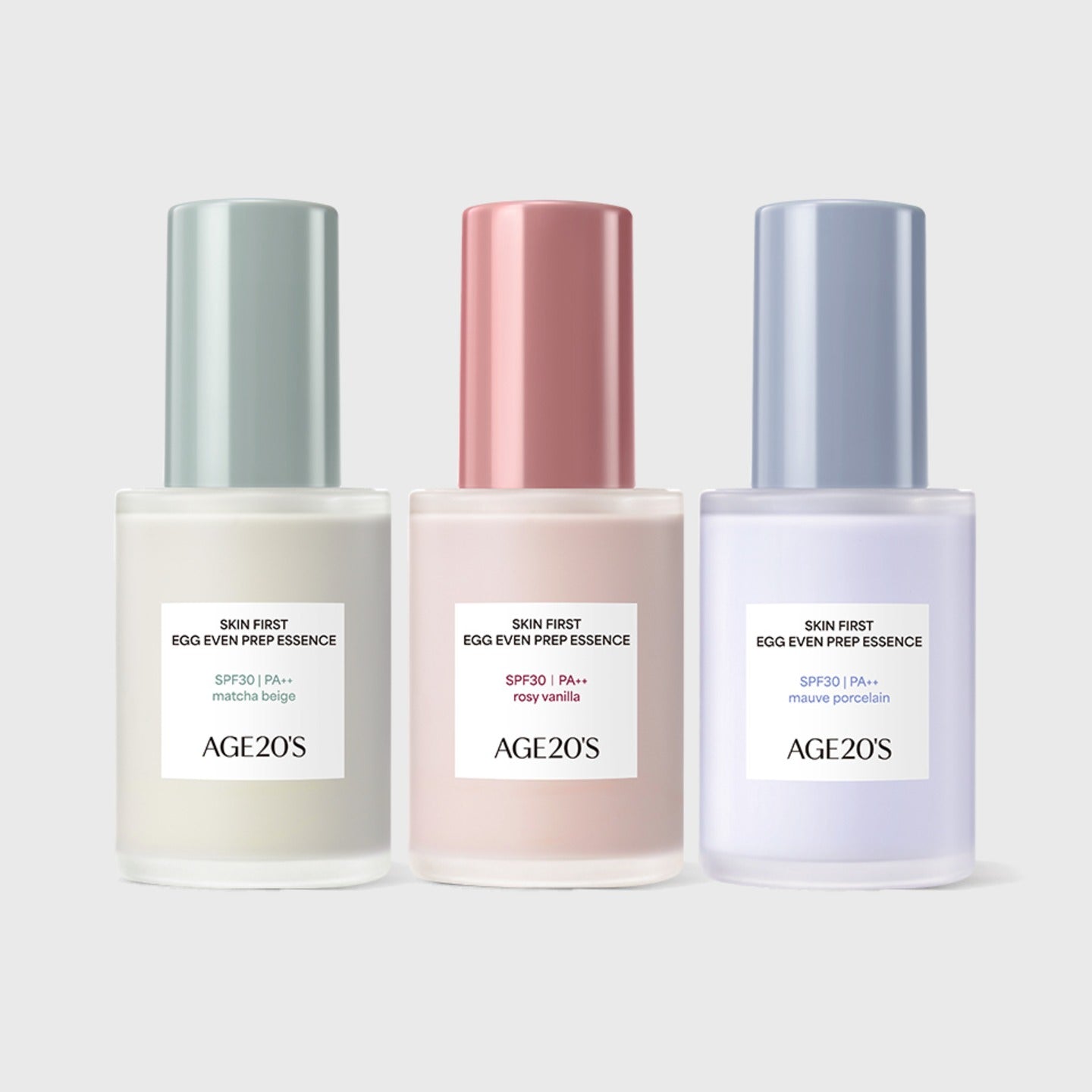 piyonna Skin First Egg Even Prep Essence 30ml SPF30 PA++ Maquillage Teint Base de teint