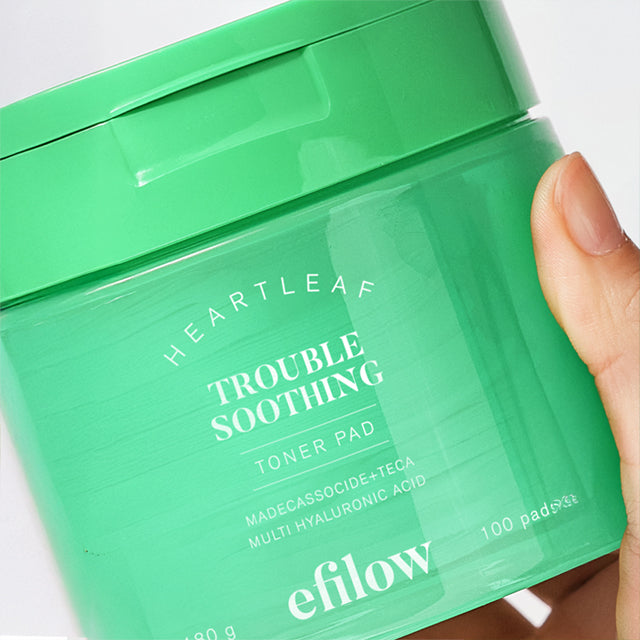 piyonna Eoseongcho Madecassoside Trouble Soothing Toner Pad 100 sheets Soins visage Toner Pads tonifiants