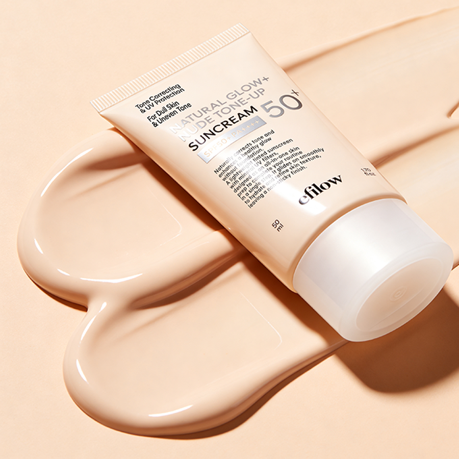 piyonna Natural Glow Nude Tone Up Foundation-Free Sun Cream 50ml SPF50+ PA++++ Solaire Crème solaire