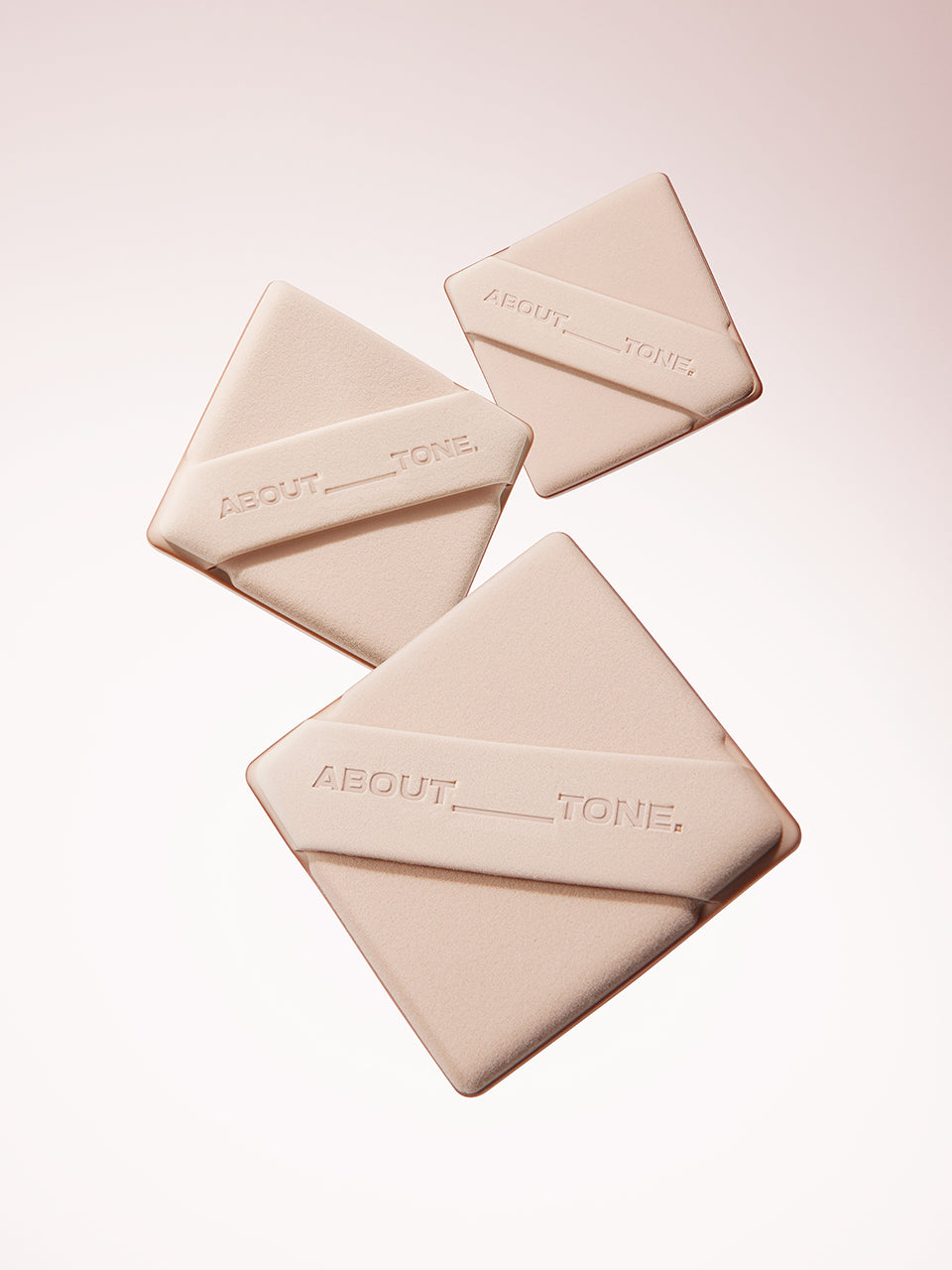 piyonna SQUARE TAP RUBICELL PUFF SET (2EA) Maquillage Access. beauté Houppette