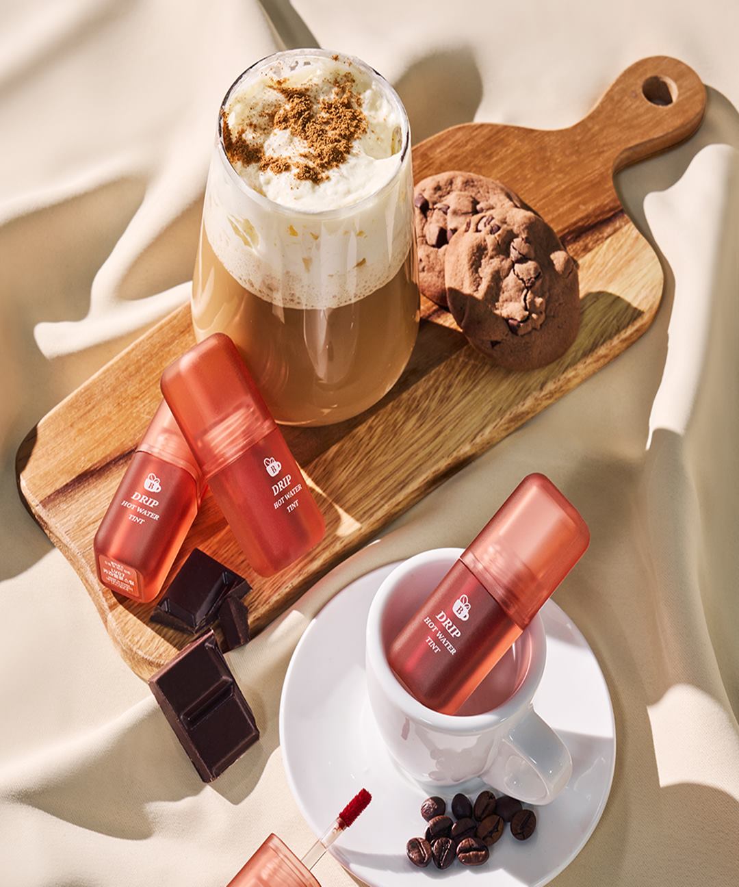 piyonna Drip Hot Water Tint Maquillage Lèvres Encre à lèvres