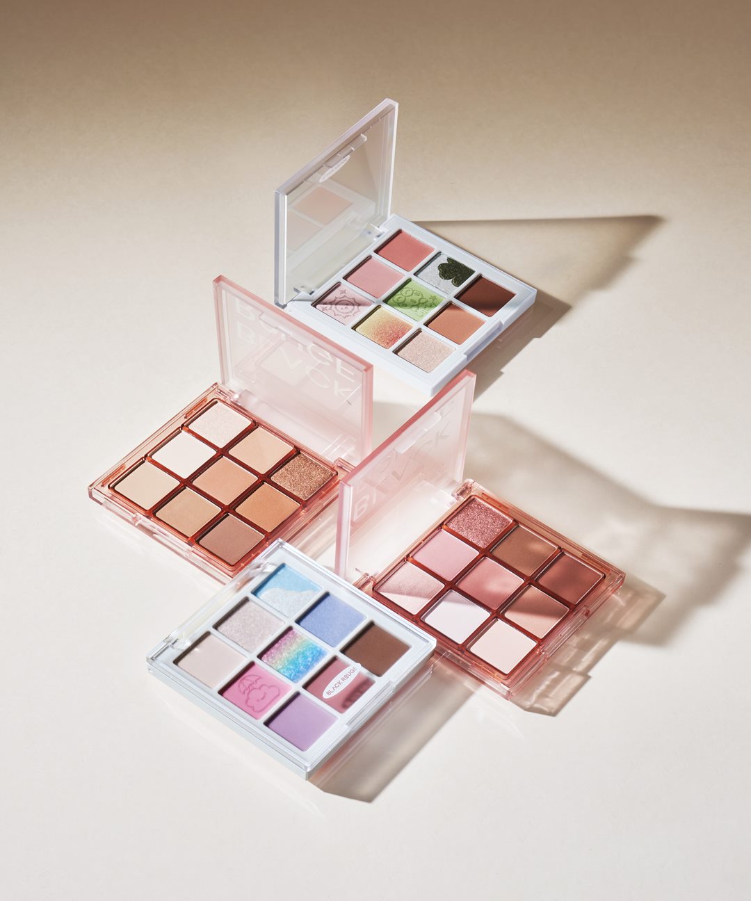 piyonna Colordation Mood Palette 4 Color Maquillage Yeux Fard à paupières