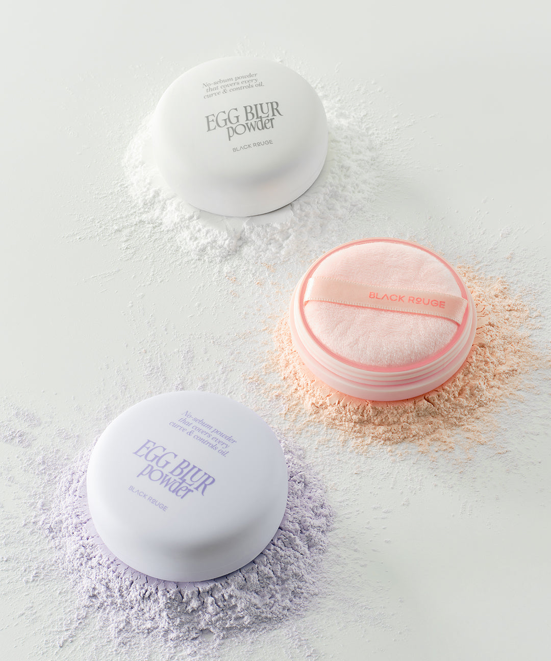 piyonna Egg Blur Powder Maquillage Teint Poudre compacte