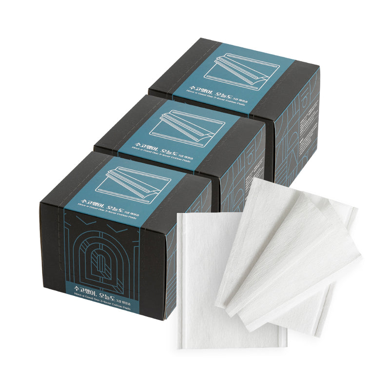 piyonna 3-Layer Cotton Pads 840 Sheets 280x3 Boxes Lint-Free Maquillage Access. beauté