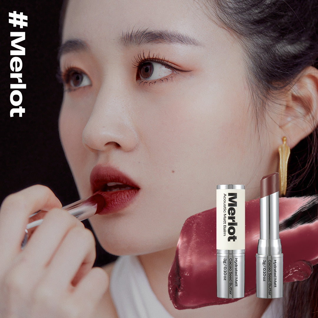 piyonna Acoustic Matte Balm Lipstick 4 Colors Maquillage Lèvres Rouge à lèvres