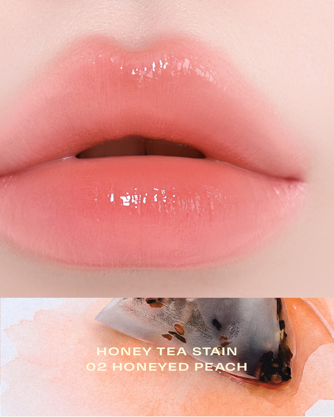piyonna Lip Potion HoneyTea Stain Maquillage Lèvres Encre à lèvres