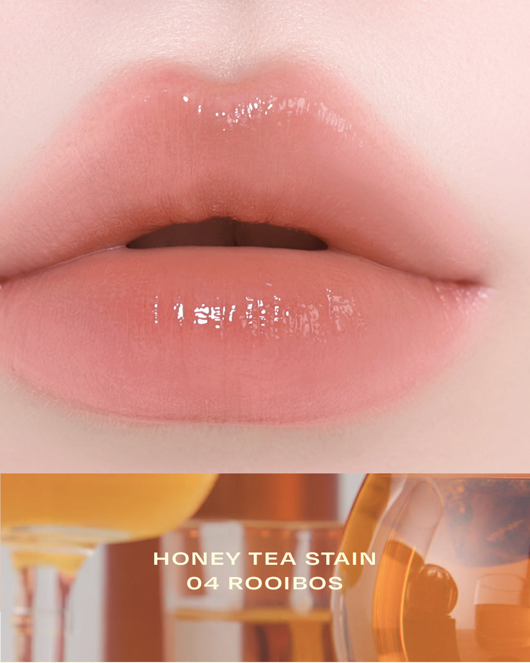 piyonna Lip Potion HoneyTea Stain Maquillage Lèvres Encre à lèvres