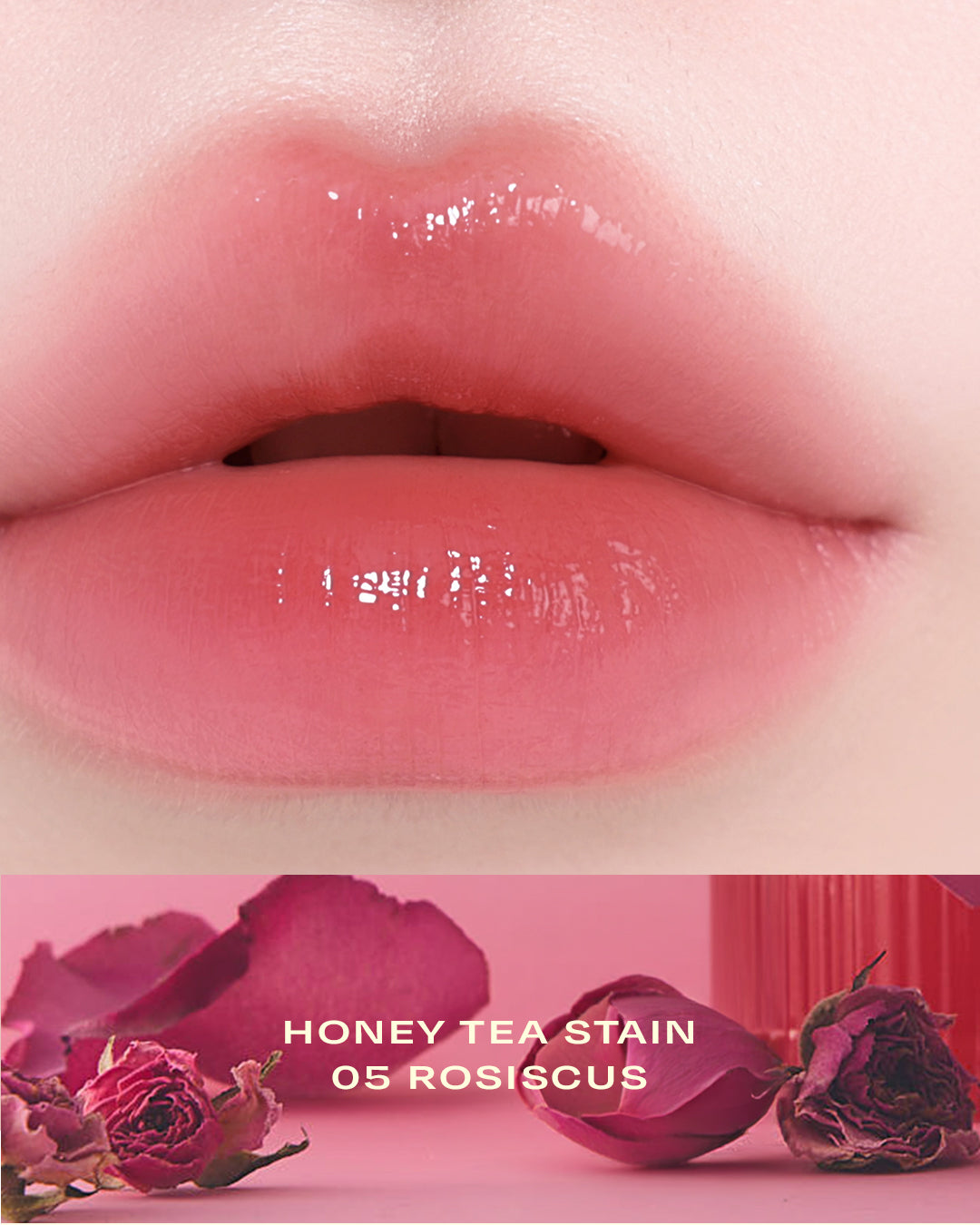 piyonna Lip Potion HoneyTea Stain Maquillage Lèvres Encre à lèvres