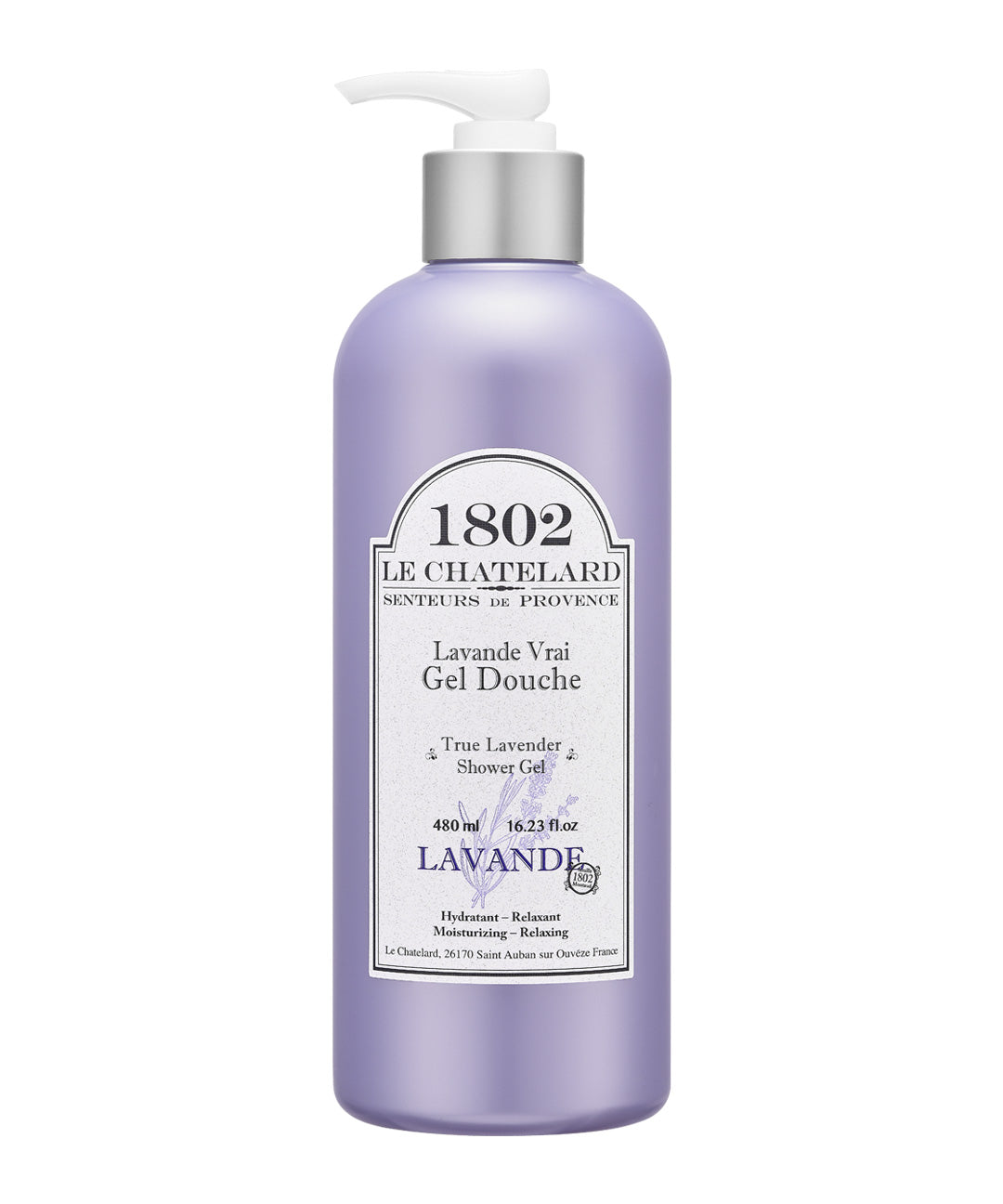 piyonna True Lavender Shower Gel 500ml Corps & Cheveux Soin du corps Gel douche
