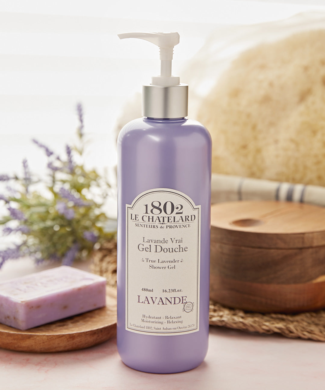piyonna True Lavender Shower Gel 500ml Corps & Cheveux Soin du corps Gel douche