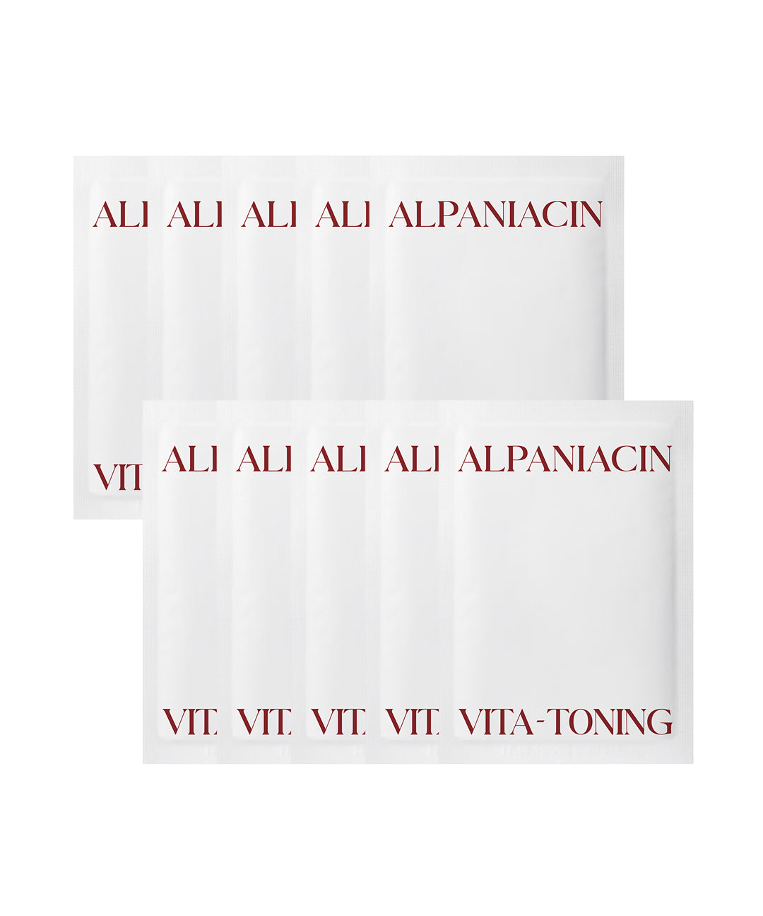 piyonna Shunly Alpha Niacin Vita Toning Red Oil Mask Masque Masque visage