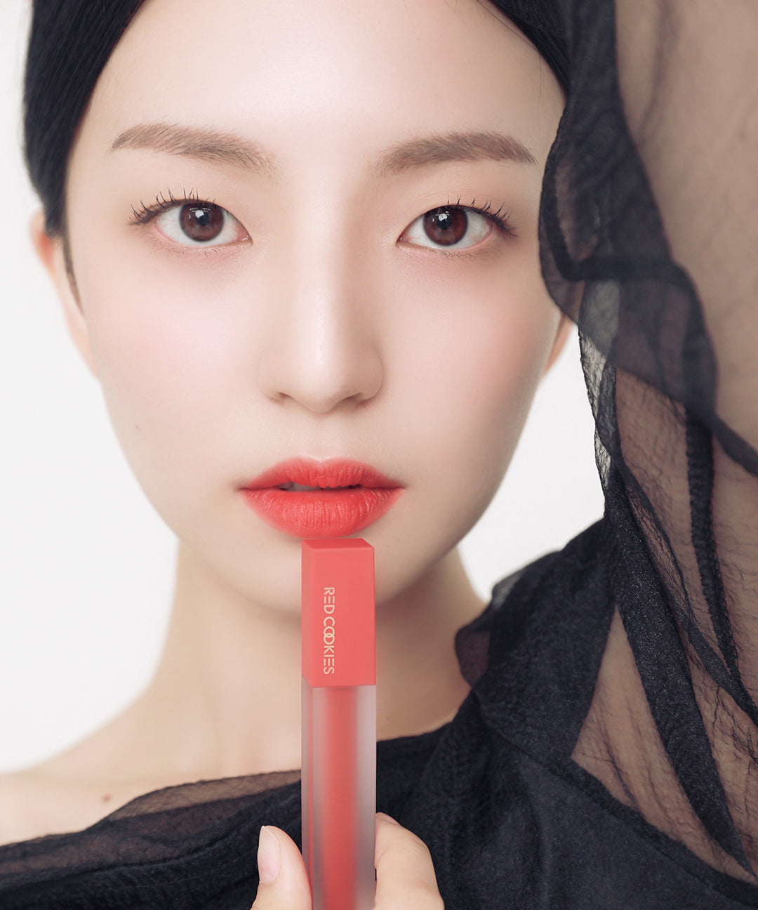 piyonna Red Cookie Brownie Velvet Tint 4g Maquillage Lèvres Encre à lèvres