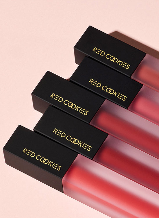 piyonna Red Cookie Water Dew Velvet Tint 5g Maquillage Lèvres Encre à lèvres