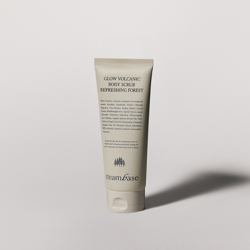 piyonna Glow Volcanic Body Scrub 200ml (Refreshing Forest) Face Care Cleanser Exfoliator
