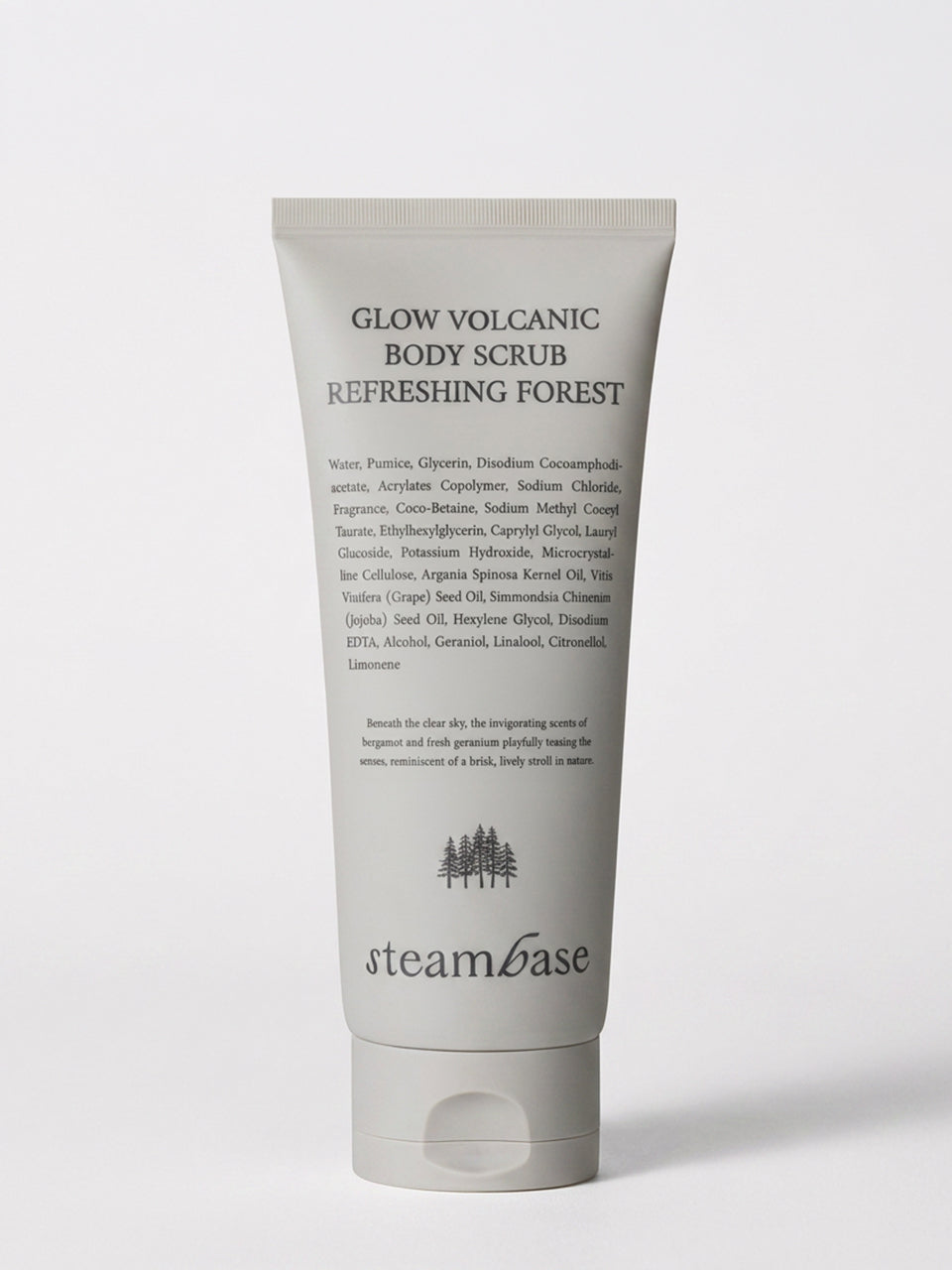 piyonna Glow Volcanic Body Scrub 200ml (Refreshing Forest) Face Care Cleanser Exfoliator