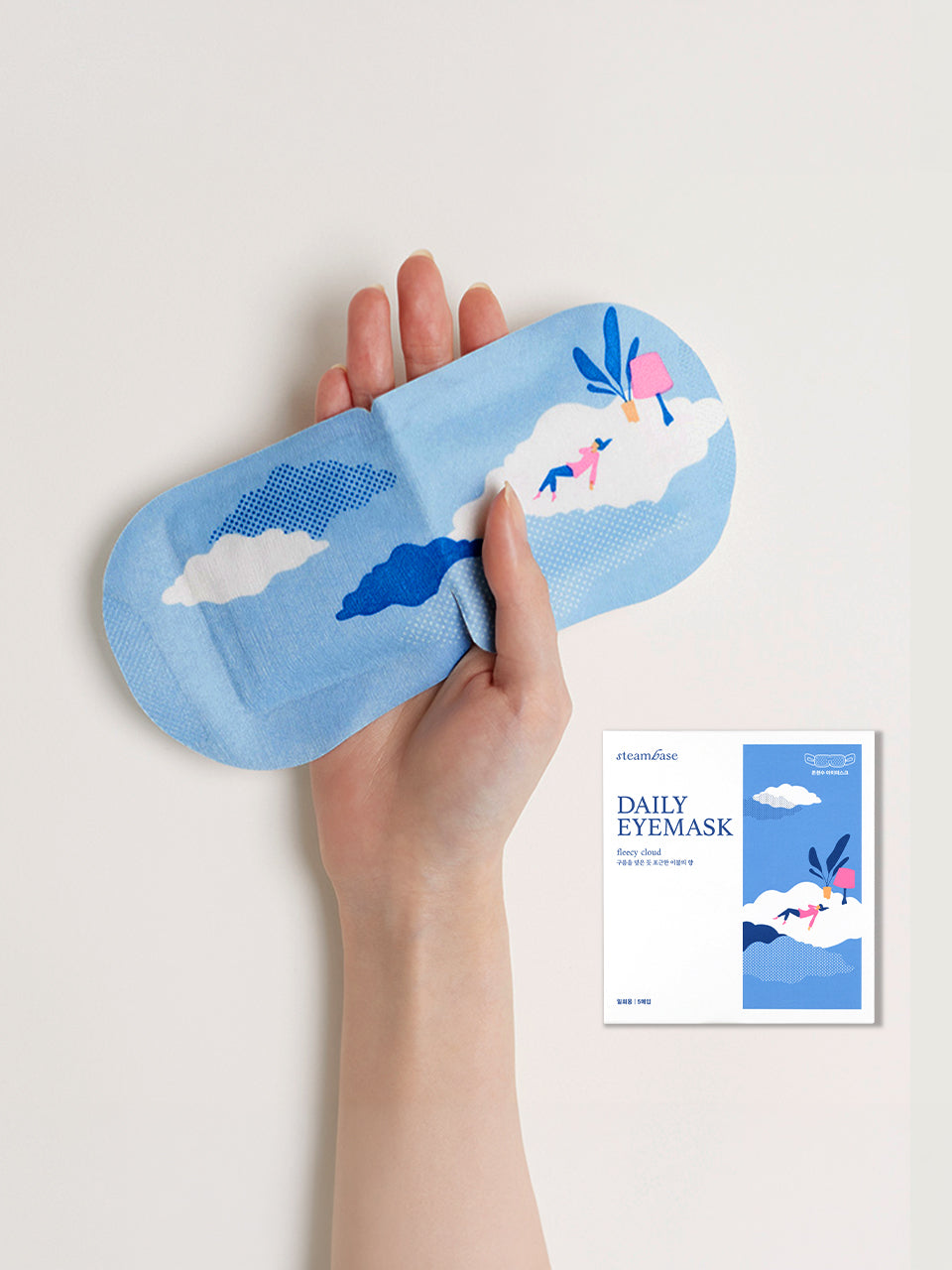 piyonna Daily Eyemask Fleecy Cloud 5EA Masque Patch visage