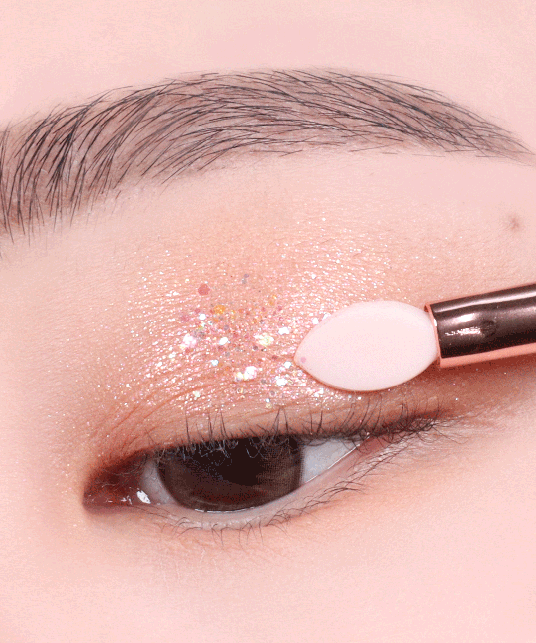 piyonna Glitter Silicone Makeup Brush Maquillage Access. beauté Pinceau