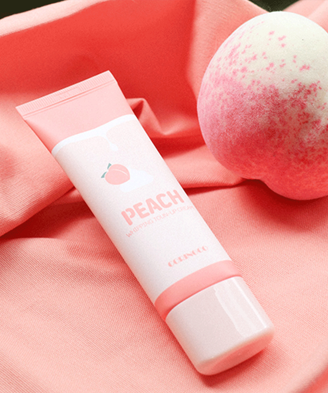 piyonna Peach Tone Up Brightening Cream Makeup Base Makeup BB CC Cream