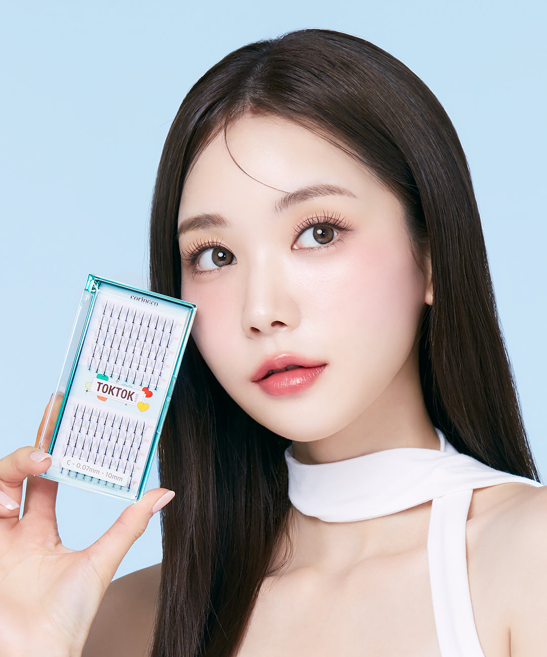 piyonna Coringco Toktokhara Strand Eyelashes Makeup Beauty Tools False Lashes