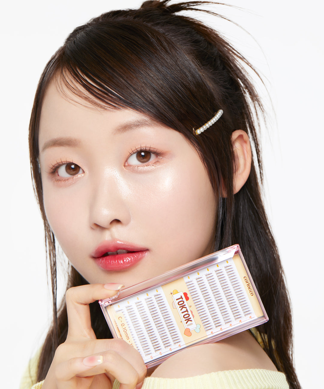 piyonna Coringco Toktokhara Strand Eyelashes Makeup Beauty Tools False Lashes