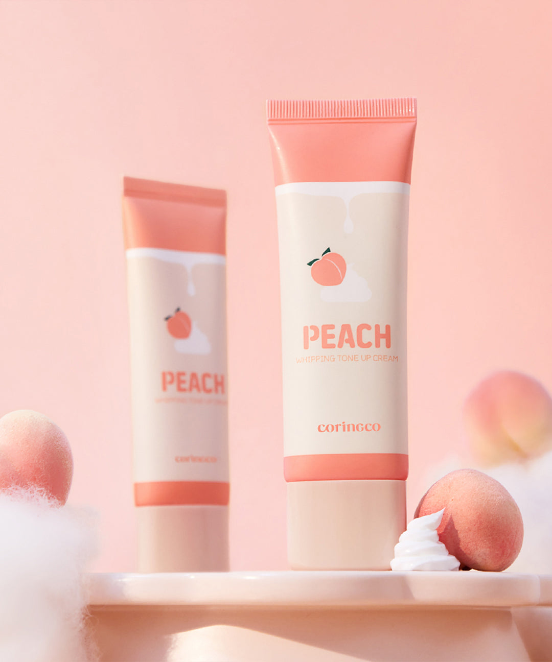 piyonna Peach Tone Up Brightening Cream Makeup Base Makeup BB CC Cream