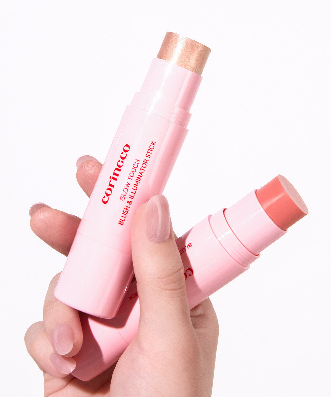 piyonna Glow Touch Blush and Illuminator Stick Makeup Blush & Contour Blush