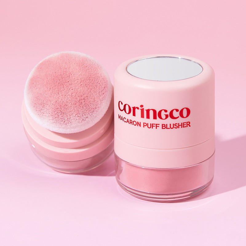 piyonna Macaron Puff Blusher Maquillage Blush & Contour Blush