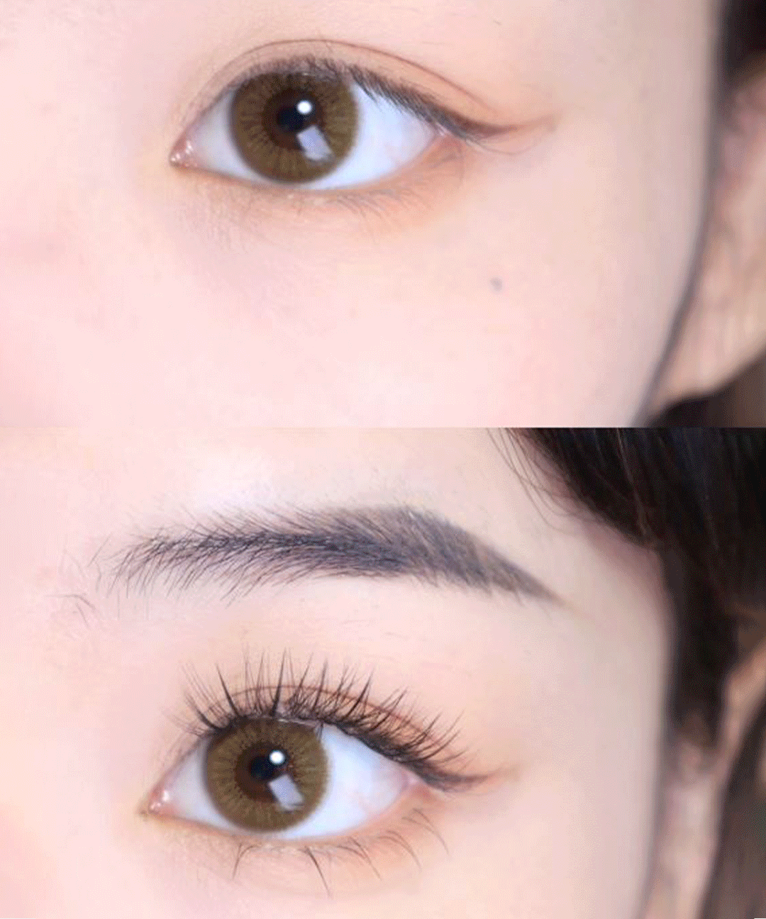 piyonna Toktokhara W Eyelashes 100pcs Makeup Beauty Tools False Lashes