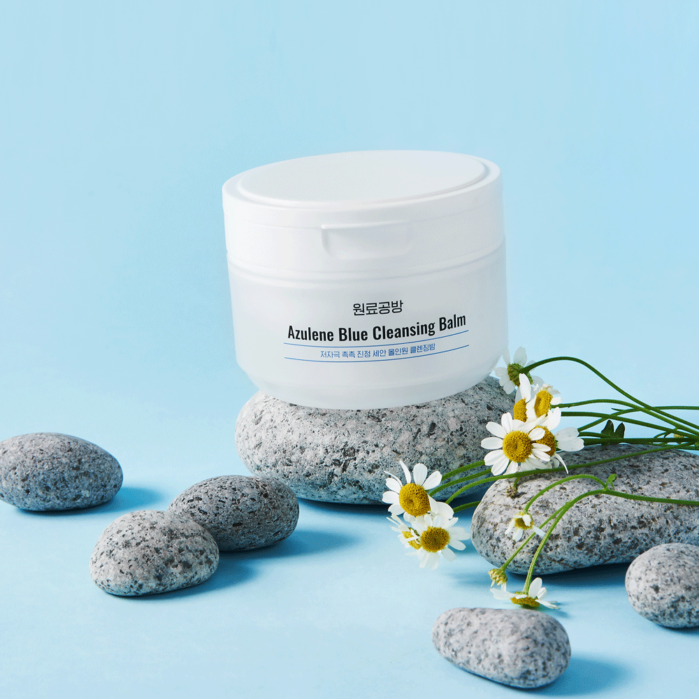 piyonna Wonryogongbang Azulene Blue Cleansing Balm 100ml Soins visage Démaquillage Huile dém.
