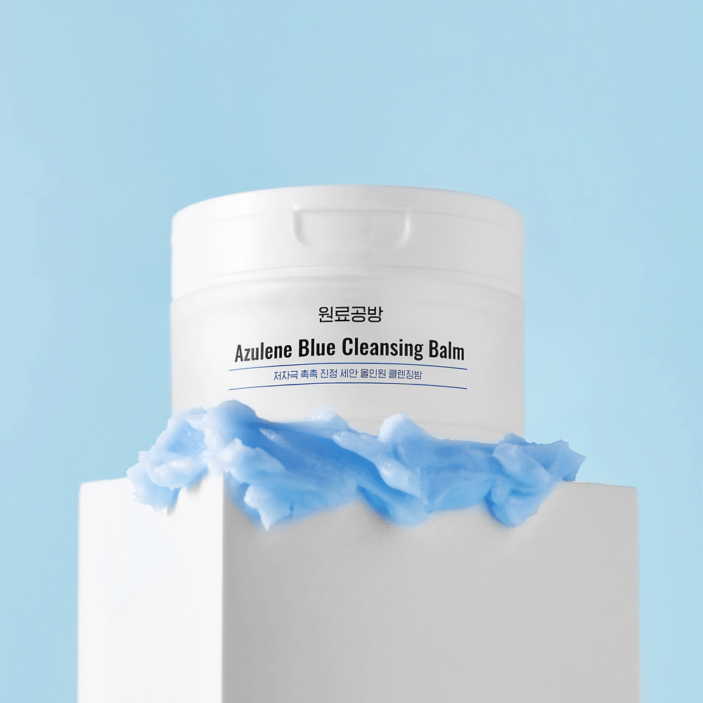 piyonna Wonryogongbang Azulene Blue Cleansing Balm 100ml Soins visage Démaquillage Huile dém.
