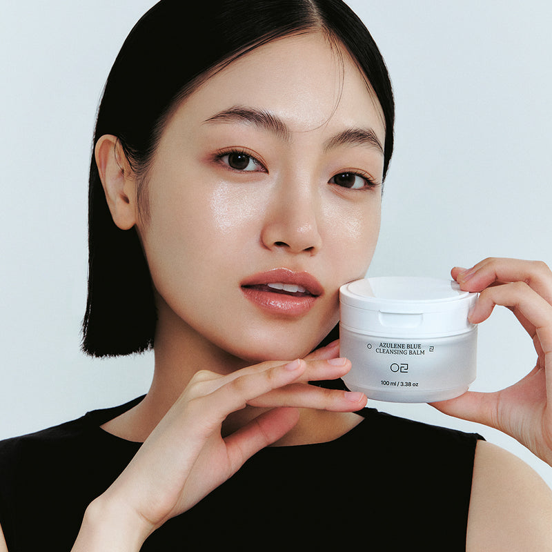 piyonna Wonryogongbang Azulene Blue Calming Pore Cleansing Balm 100ml Soins visage Démaquillage Lait nettoyant