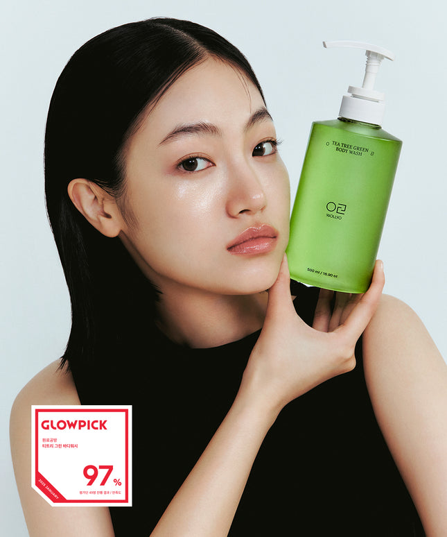 piyonna [Soin Acné Corps💚] WOLLYYO Gel Douche Anti-Acné Tea Tree 500ml Cheveux & Soins corps Soin du corps Gel douche