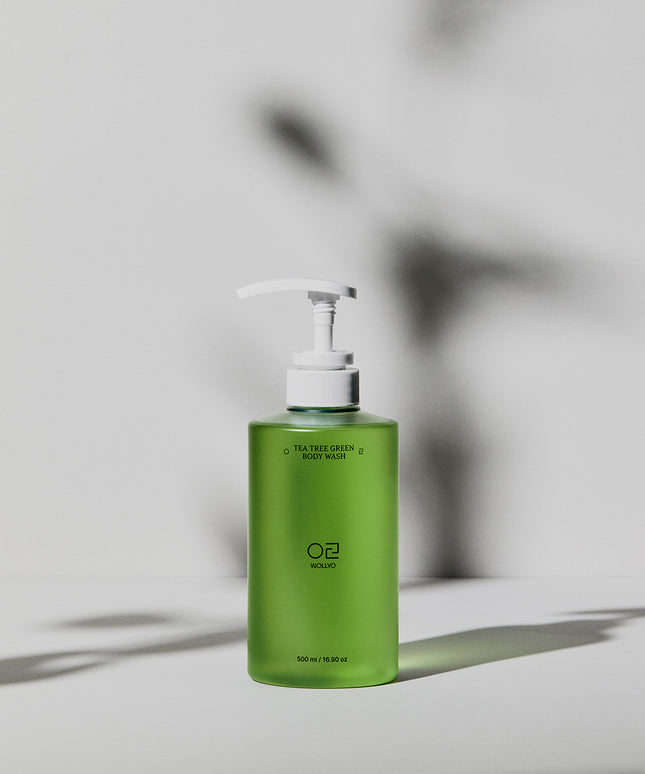 piyonna [Soin Acné Corps💚] WOLLYYO Gel Douche Anti-Acné Tea Tree 500ml Cheveux & Soins corps Soin du corps Gel douche