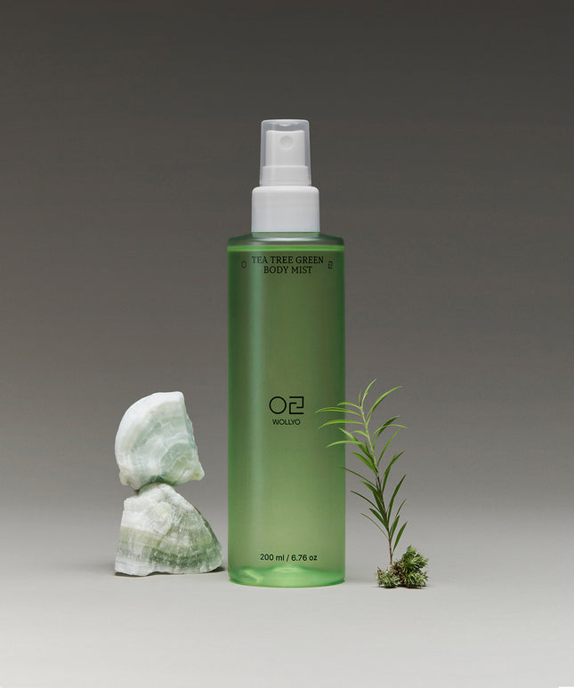 piyonna [Soin Acné Corps💚] WOLLYYO Brume Corps Tea Tree 200ml Cheveux & Soins corps Soin du corps Brume corps