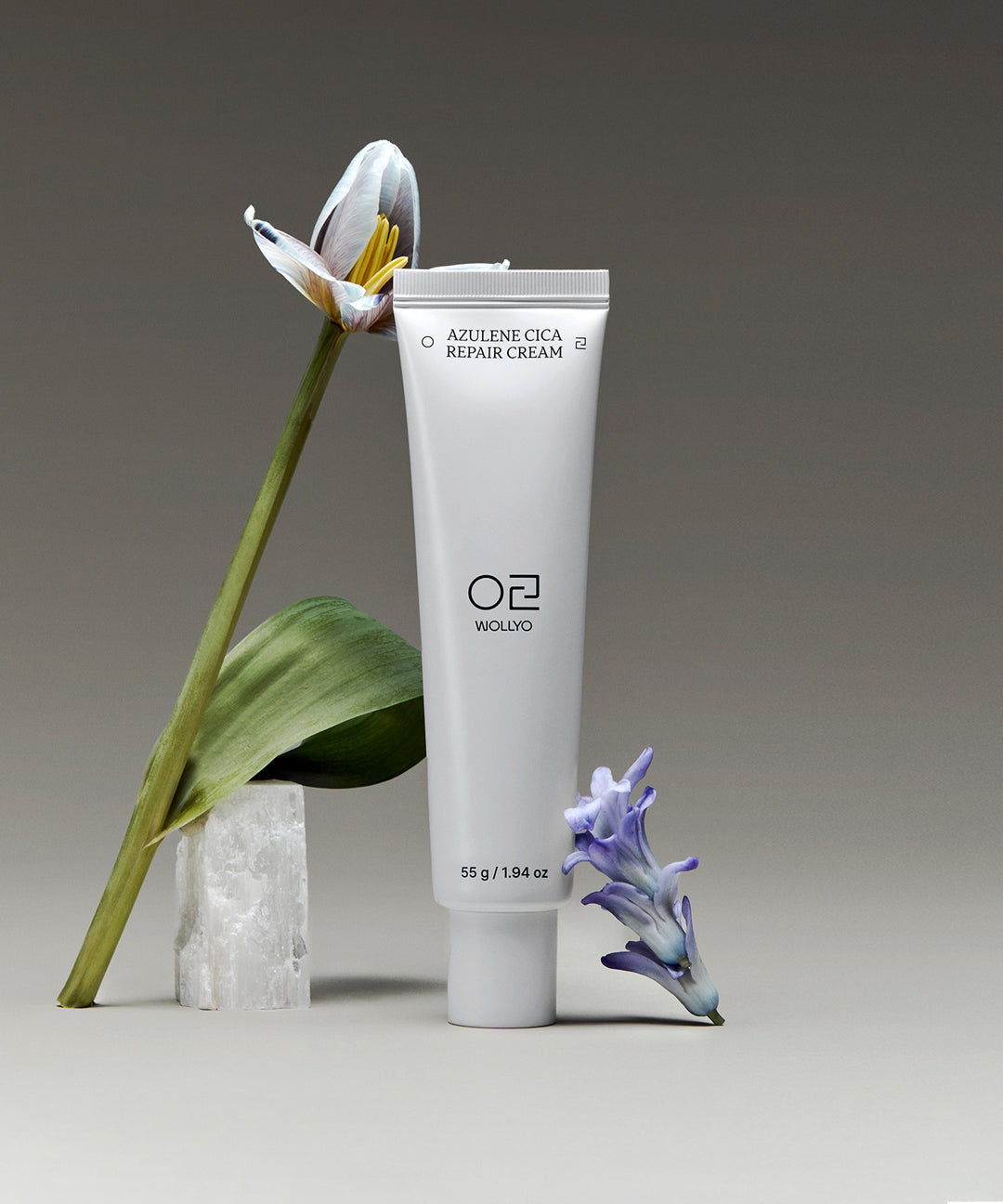 piyonna [Soin des Marques💜] WOLLYYO Crème Réparatrice Cica Azulène 55g Soins visage Crème