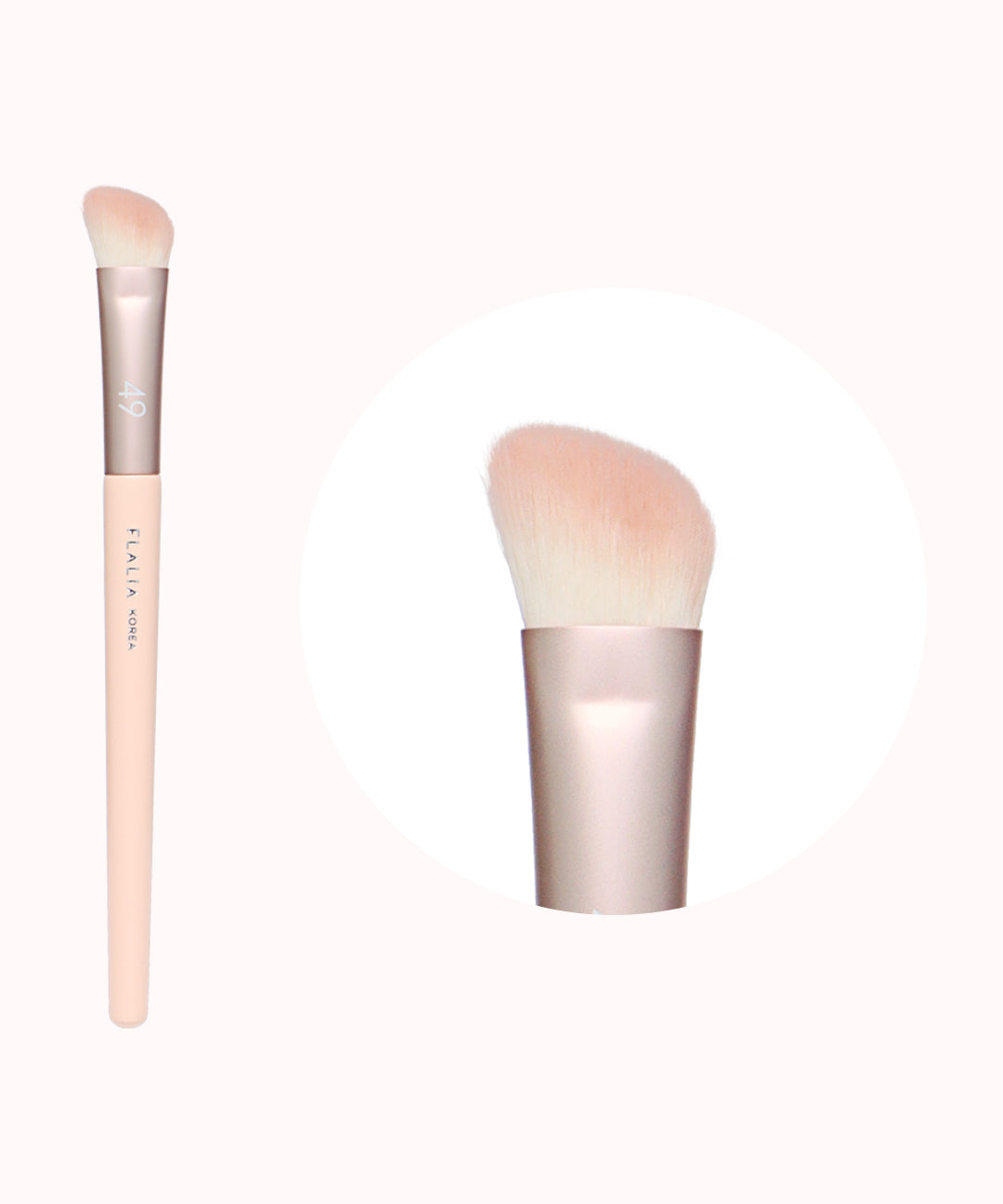 piyonna Mully Brush 49 Angled Shadow Makeup Brush Maquillage Accessoires beauté Pinceau