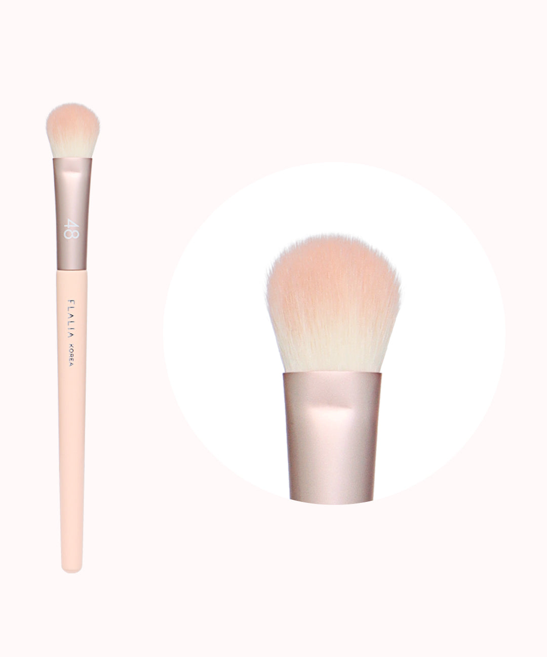 piyonna Mully Brush 48 Large Base Shadow Makeup Brush Maquillage Accessoires beauté Pinceau