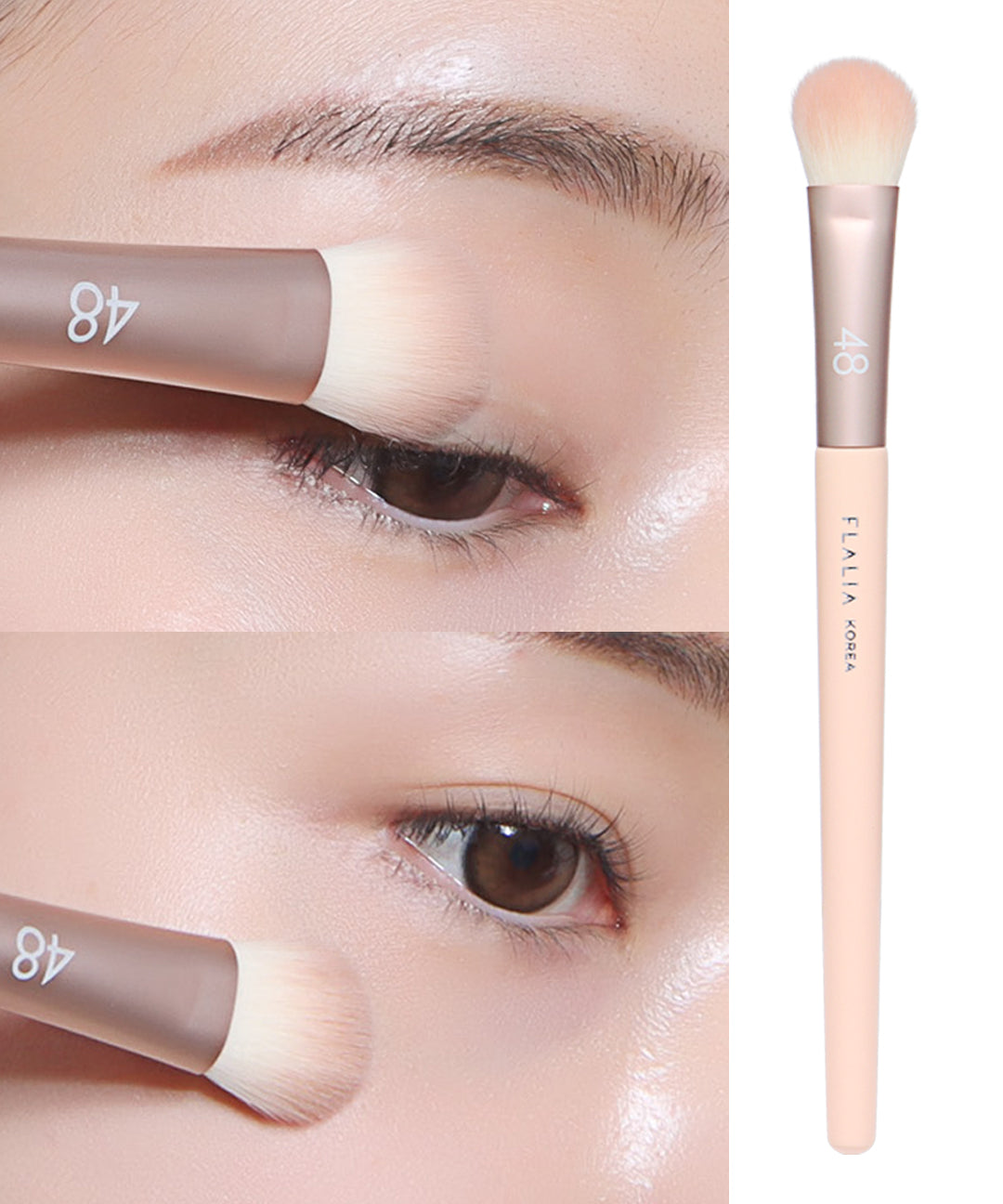 piyonna Mully Brush 48 Large Base Shadow Makeup Brush Maquillage Accessoires beauté Pinceau